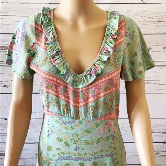 Spell and the Gypsy City Light Fitted Mini Dress - Picture 4 of 8